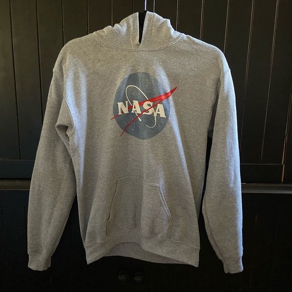 Gray NASA Hoodie - Picture 1 of 4